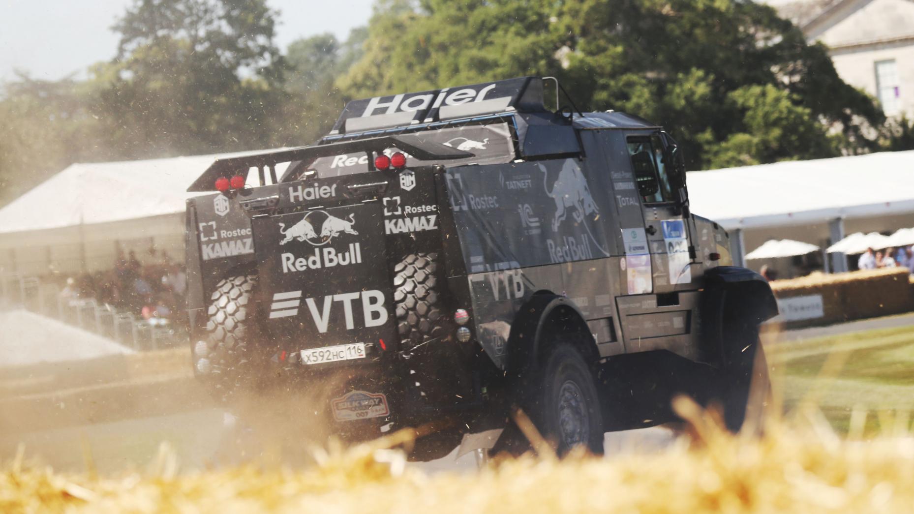 3. A 1,000bhp, 10-tonne Kamaz Dakar truck