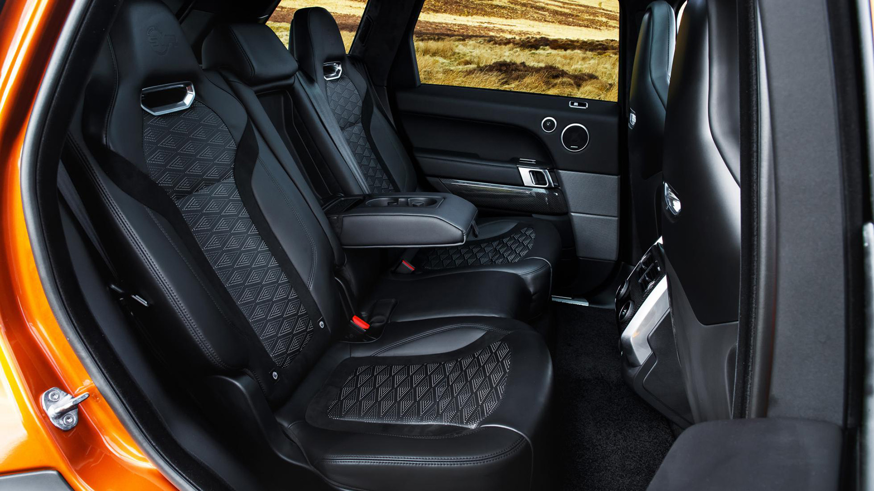 Range Rover Sport SVR rear seats