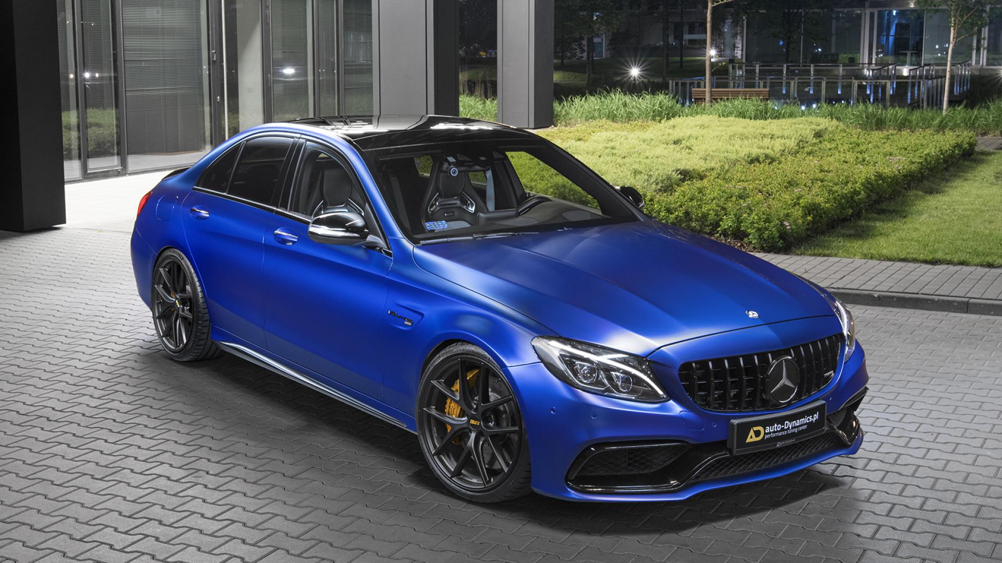This is an 843bhp Mercedes-AMG C63 S