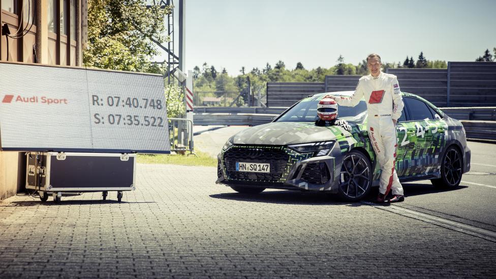 Audi RS3 with Frank Stippler