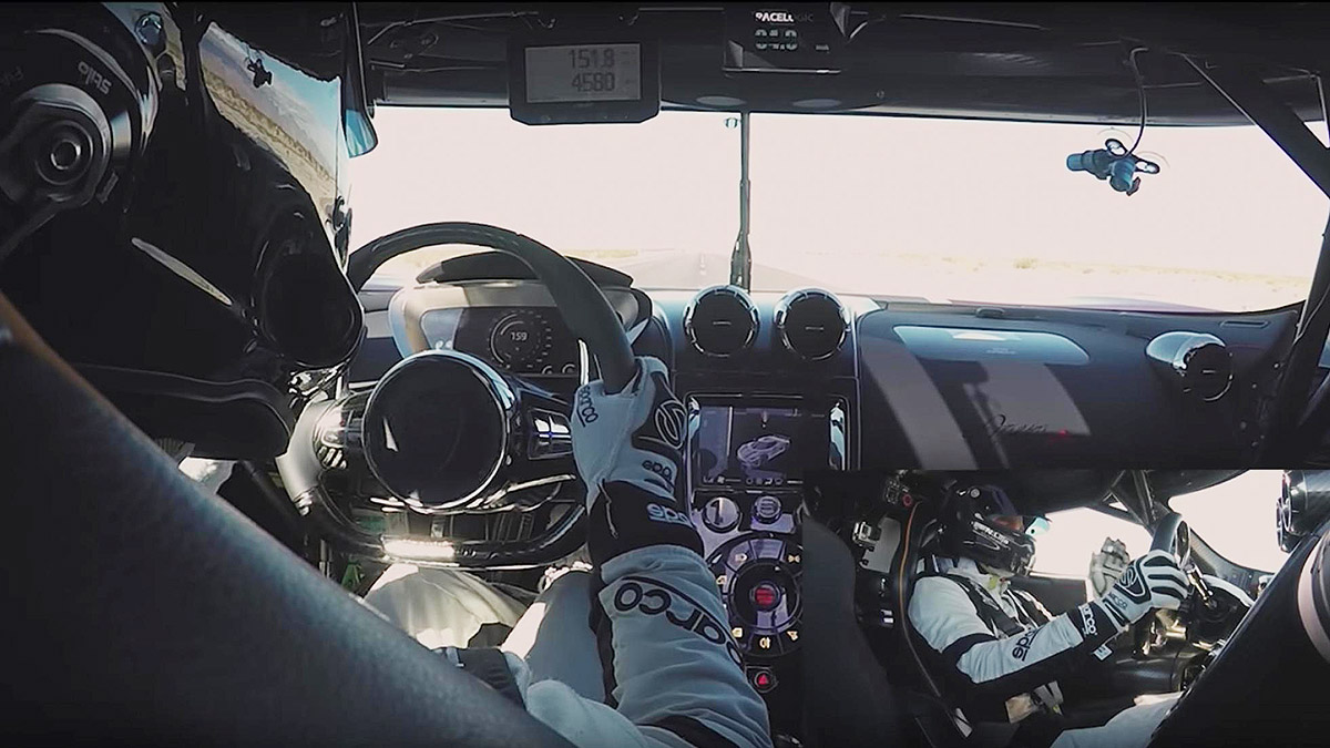 Koenigsegg onboard 1