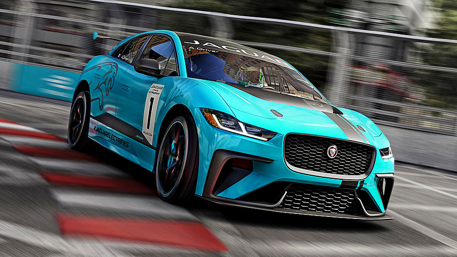 Jaguar iPace Electric Racing 6