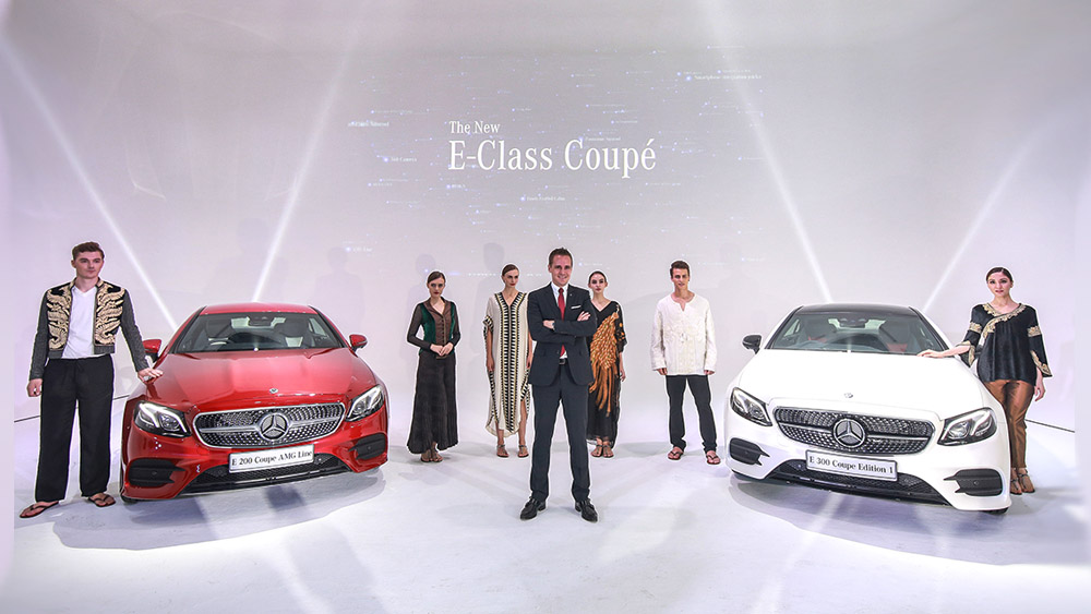 Merc E Class Coupe Launch cover1