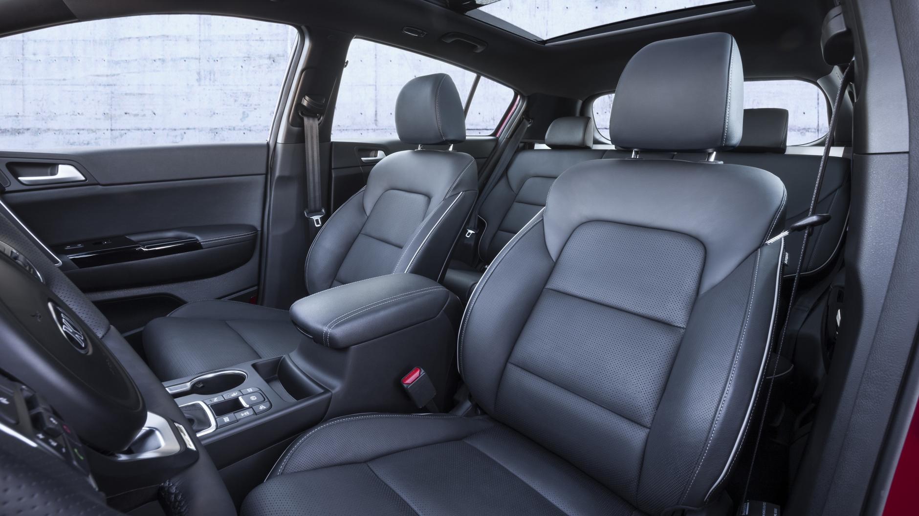 all-new kia sportage interior seats