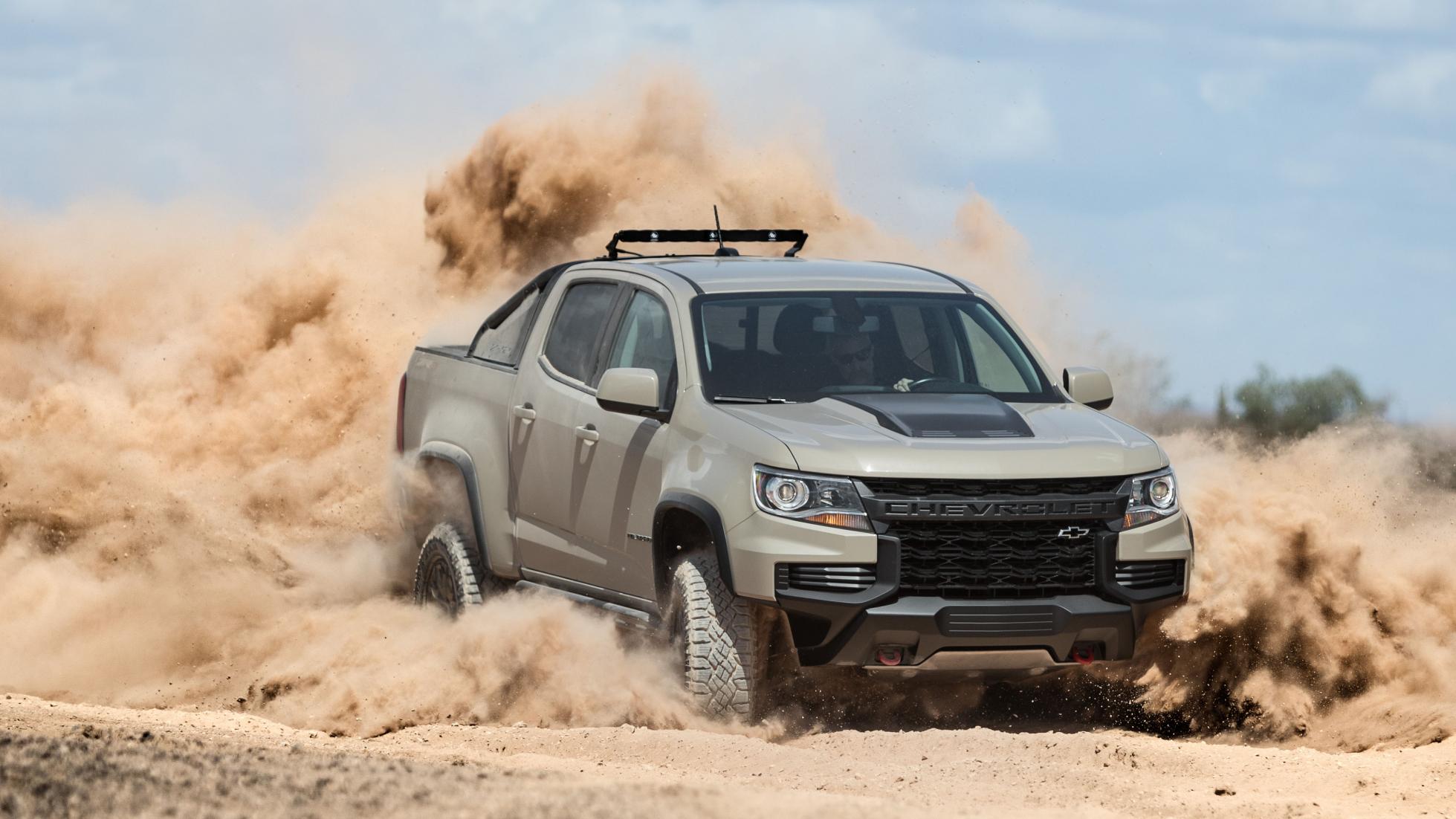 TopGear Americans the new Chevrolet Colorado ZR2 is very angry
