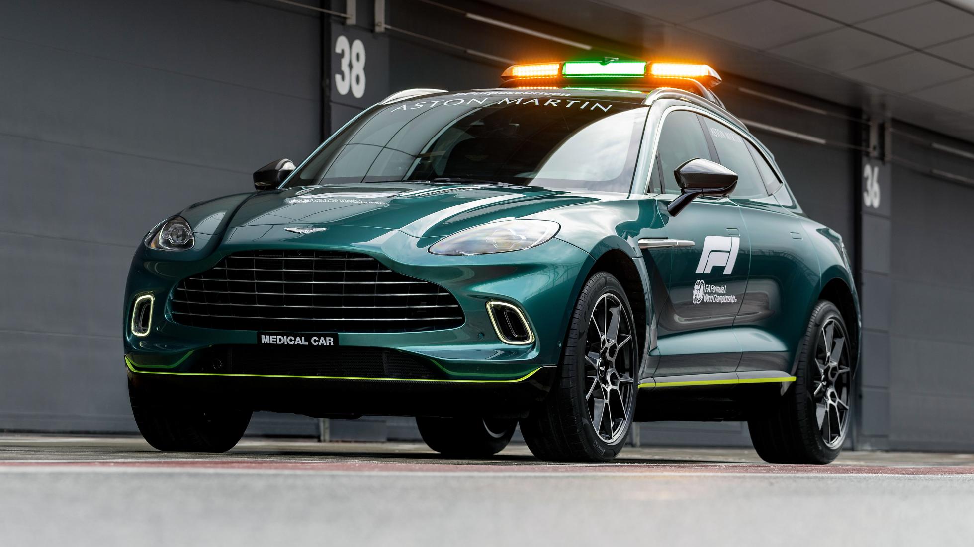 TopGear Meet F1’s new safety car, a bewinged Aston Martin Vantage