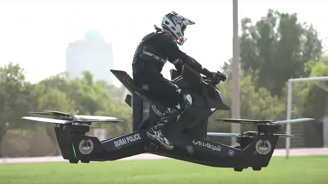 TopGear The Dubai Police force has got itself a hoverbike