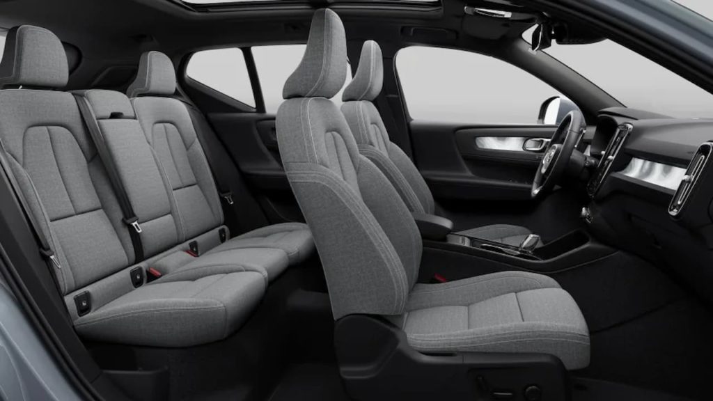 2023 Volvo XC40 Recharge interior