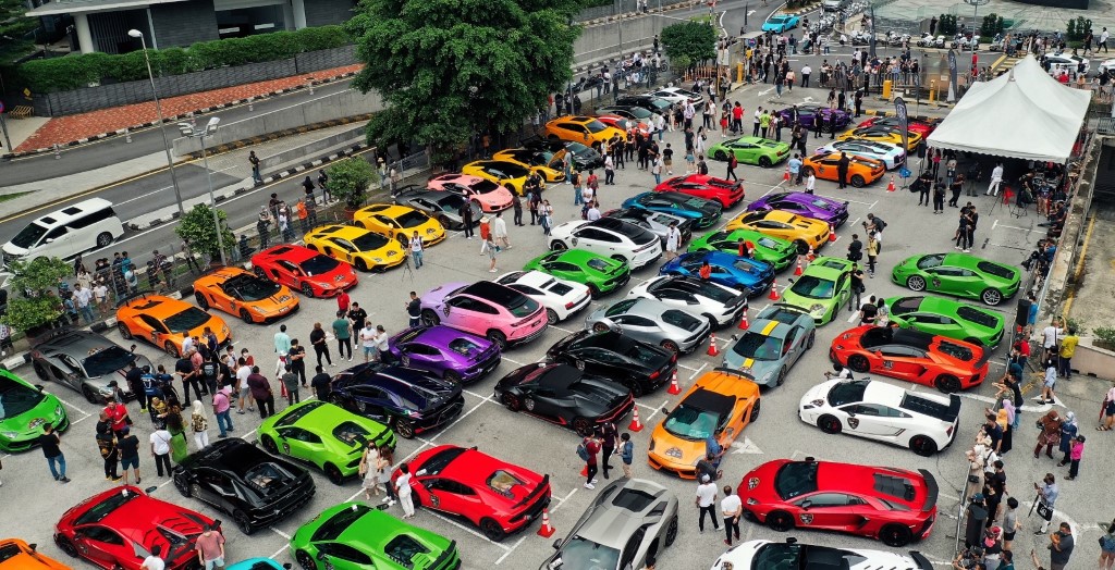 Lamborghini gathering