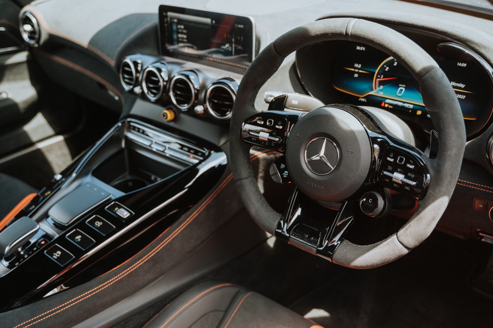 Mercedes-AMG GT Black Series interior