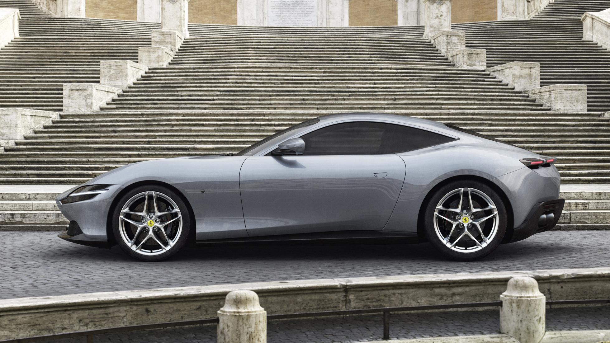 The new Ferrari Roma is an Aston Martin Vantage killer