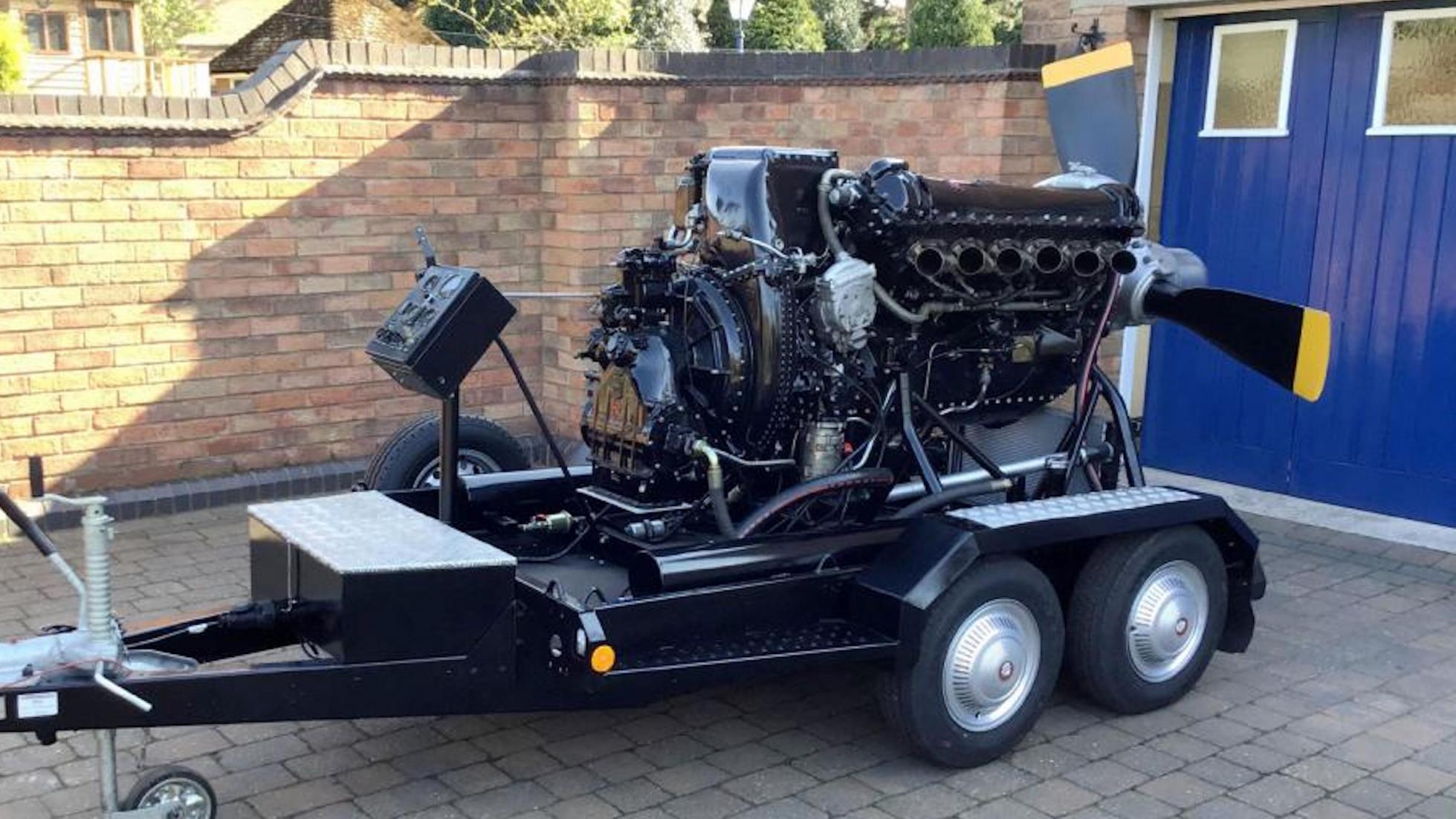 What car would you put this 1,760bhp Spitfire engine into?