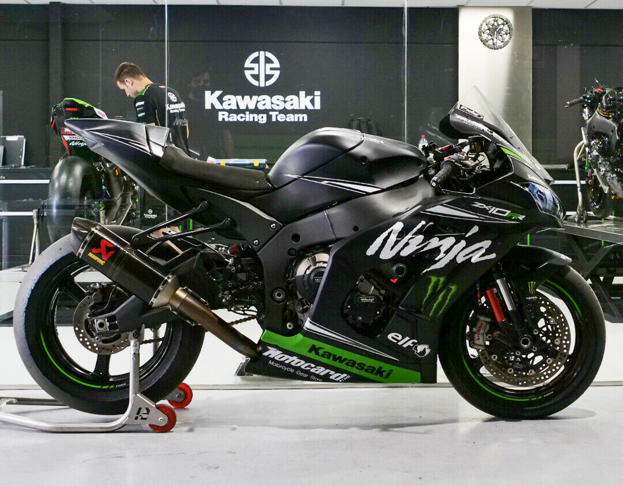 TopGear | Jonathan Rea's Kawasaki ZX-10R training track bike for sale