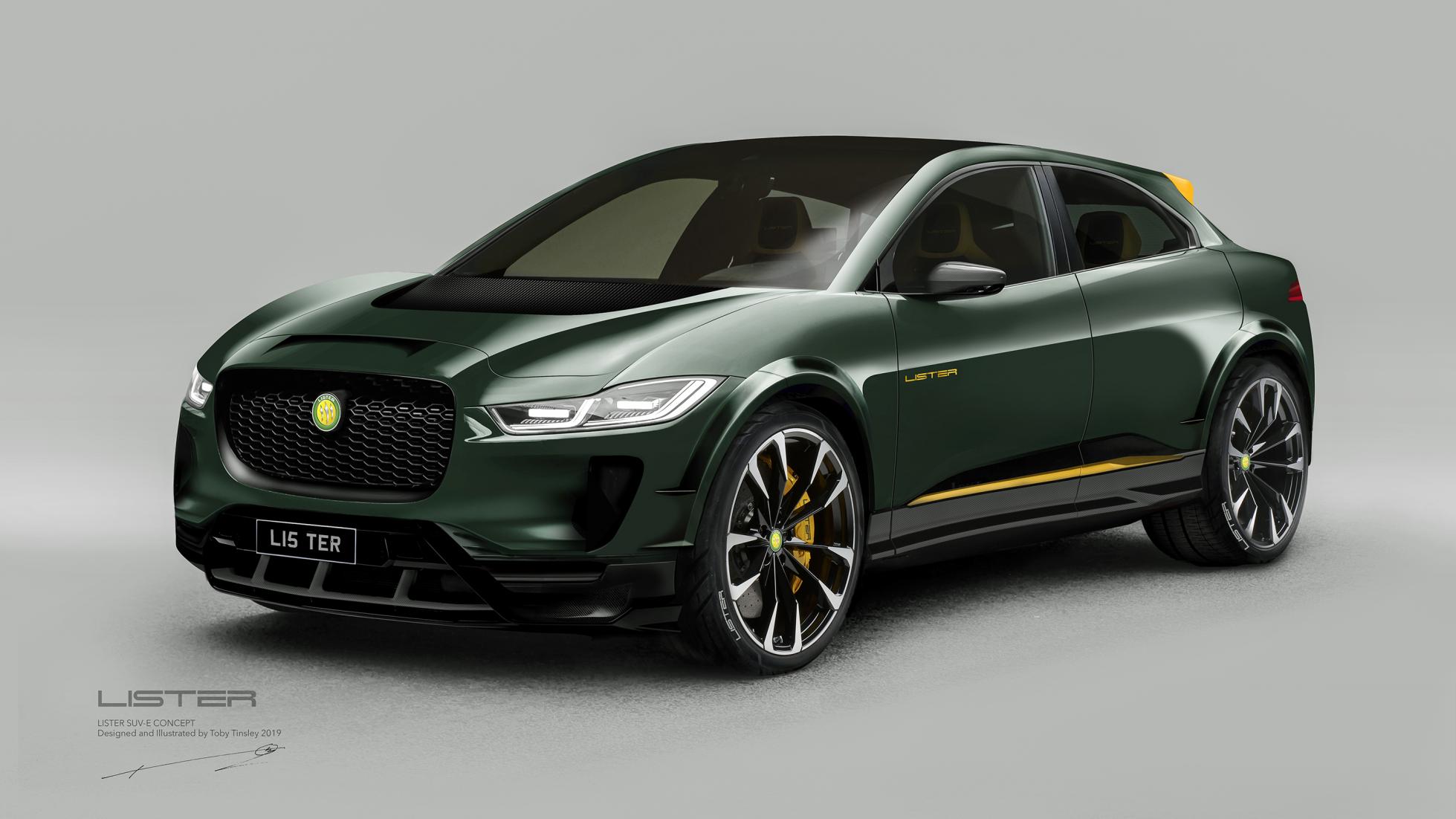 The Lister SUV-E is a lighter, faster Jaguar I-Pace