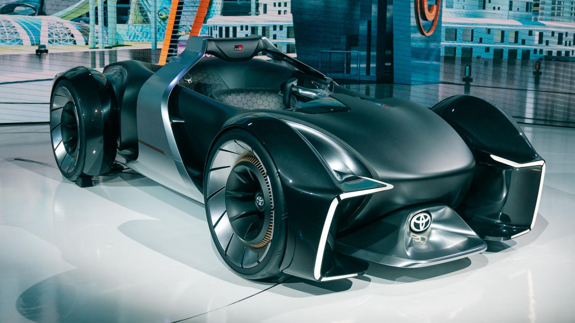 Toyota’s wild two-seater e-racer is a “racehorse” of the future