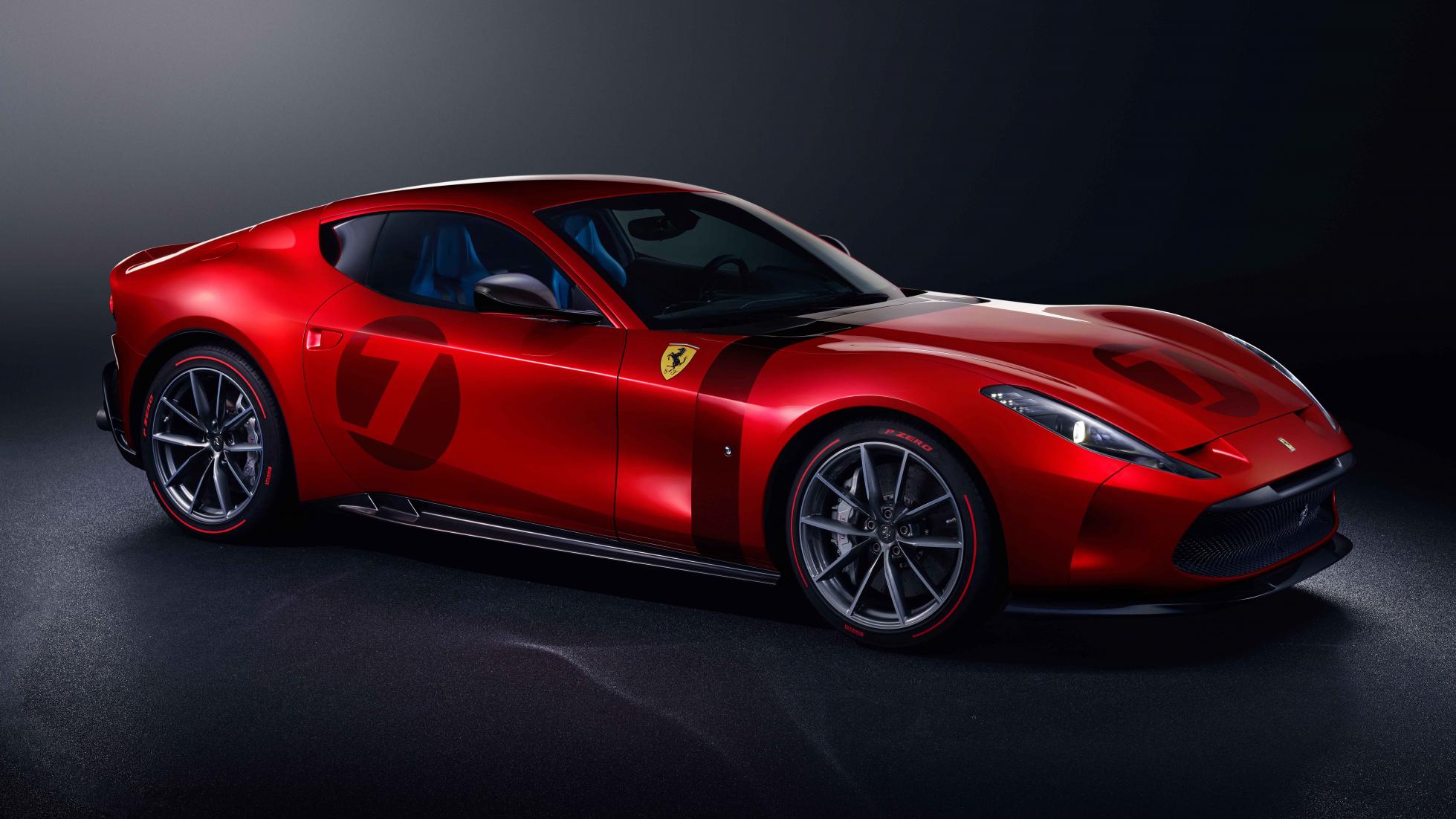The Ferrari Omologata is a one-off, rebodied 812 Superfast