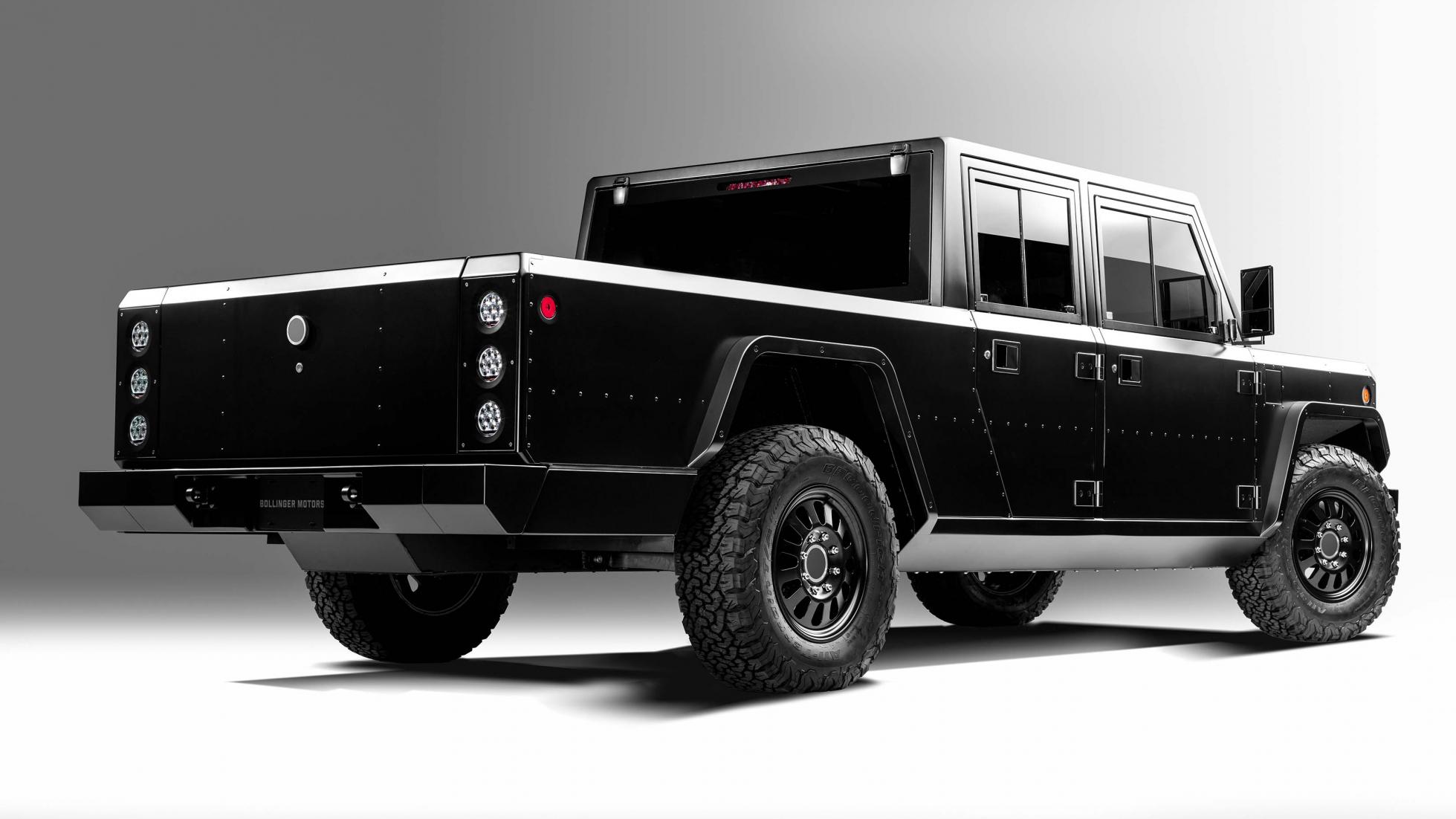 Bollinger has announced its electric 4x4s will have 606bhp