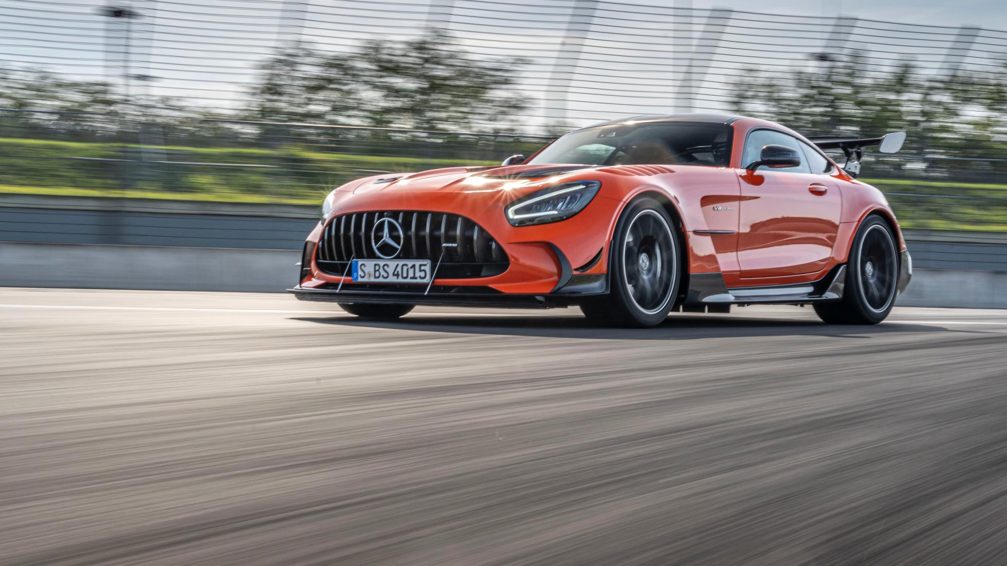Top Gear's Mercedes-AMG GT R Black Series review