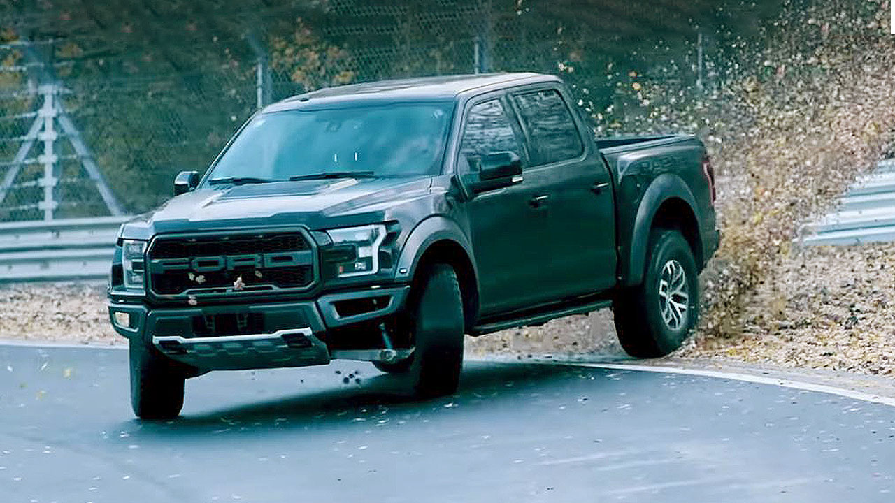 Ford F150 Raptor at the Ring