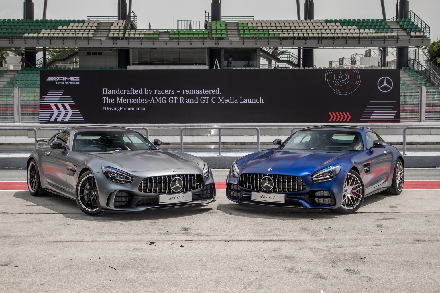 2019 Mercedes-AMG GT R and GT C uncovered in Sepang