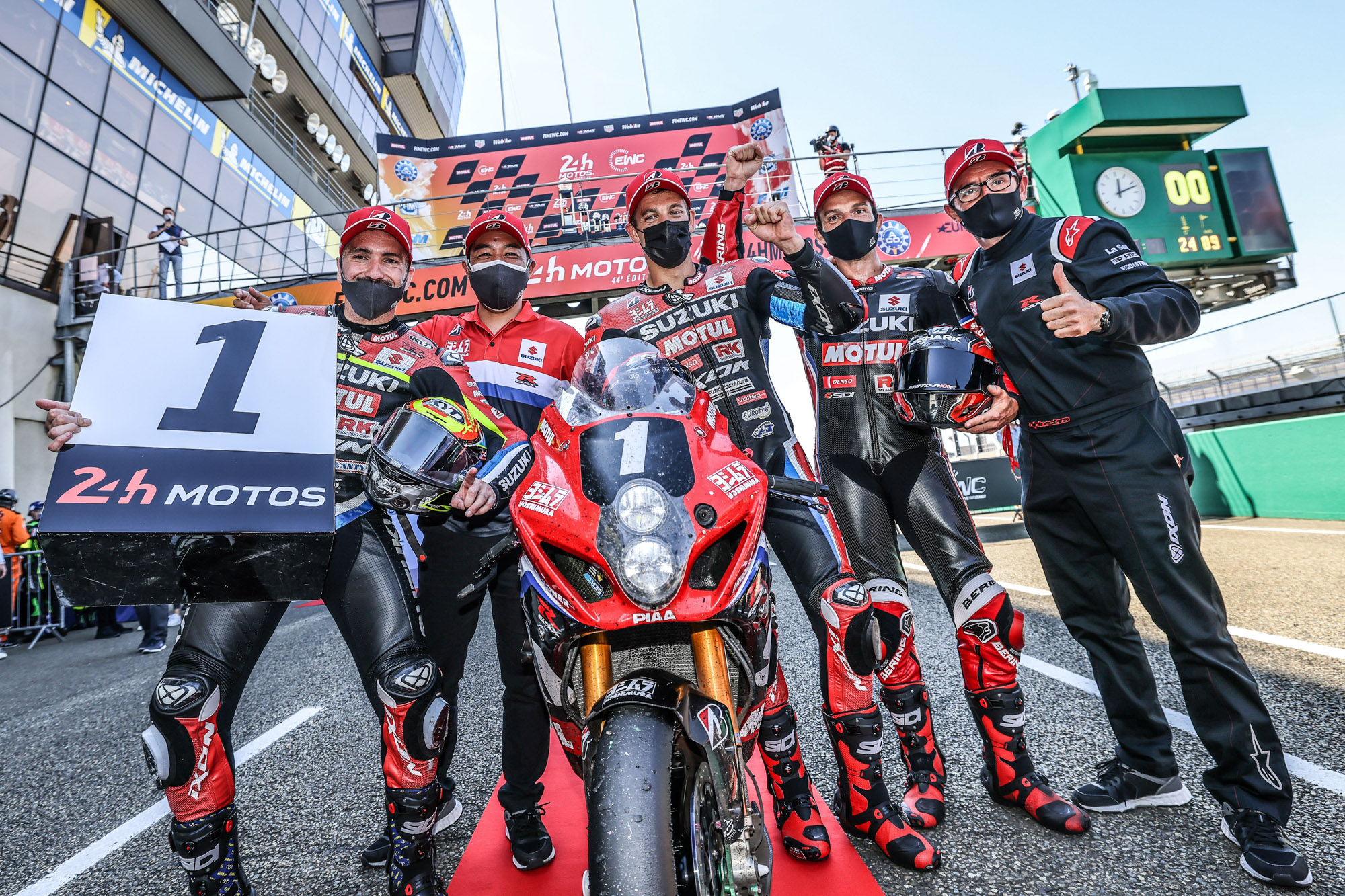 Yoshimura SERT Motul 24 Heures Motos Le Mans 2021