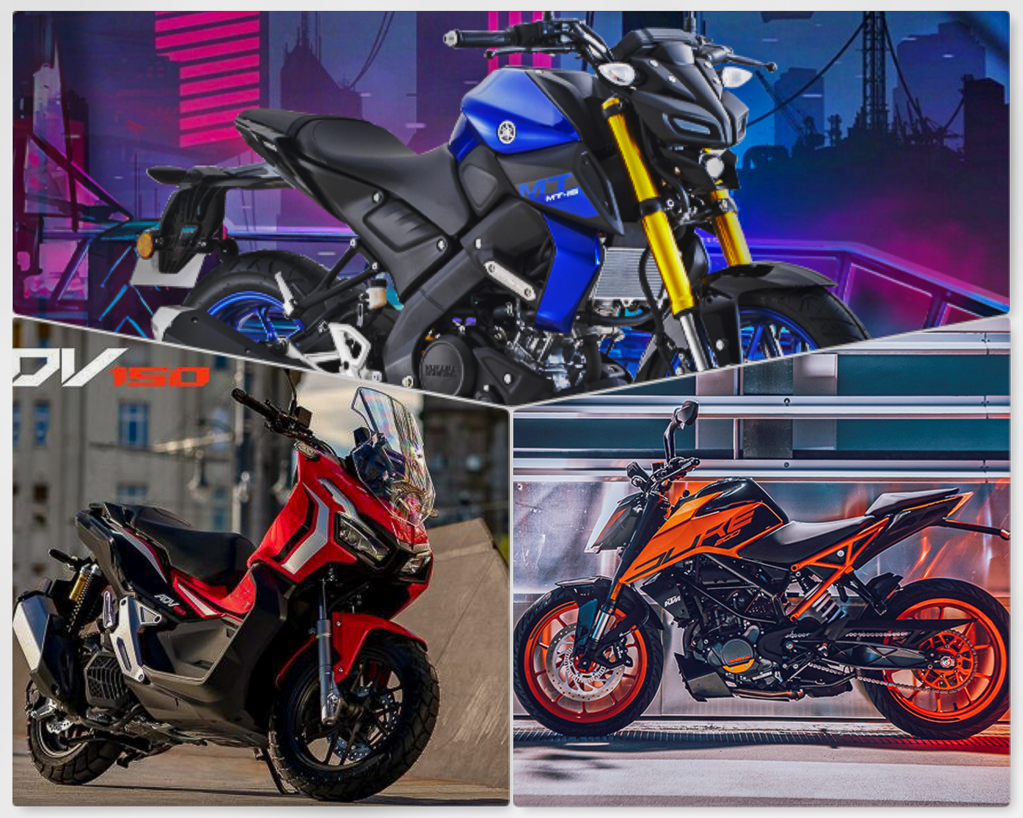 top three motorcycles under rm15000