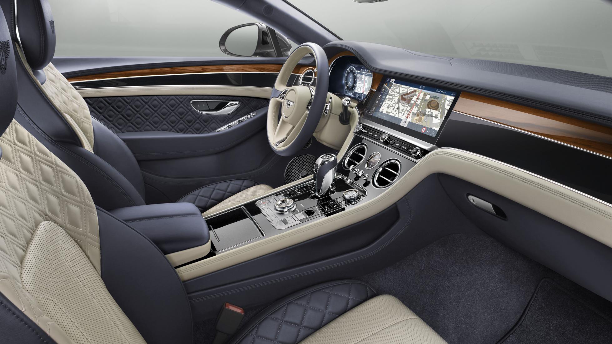 2. Bentley Continental GT – rotating dashboard
