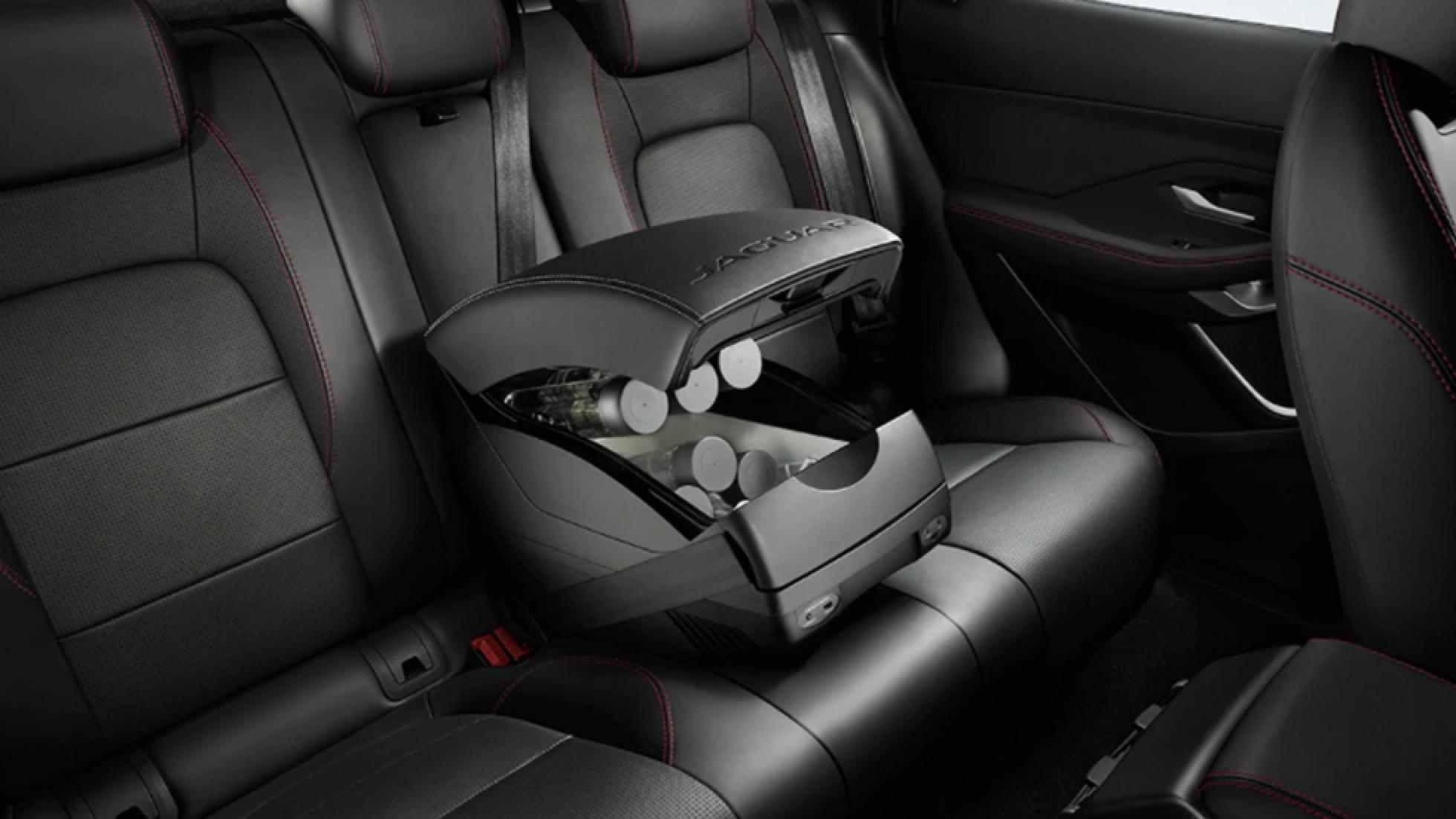 3. Jaguar F-Pace – Central armrest cooler/warmer