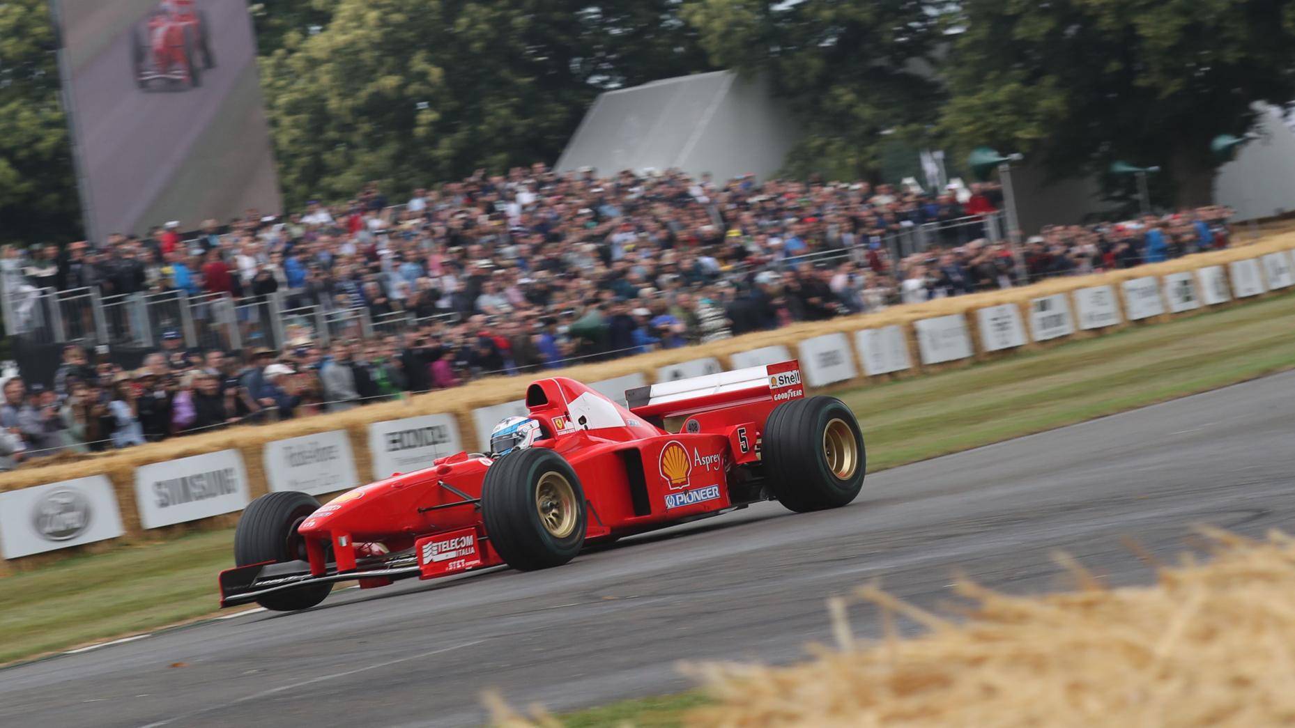 7. A Michael Schumacher Ferrari F1 car