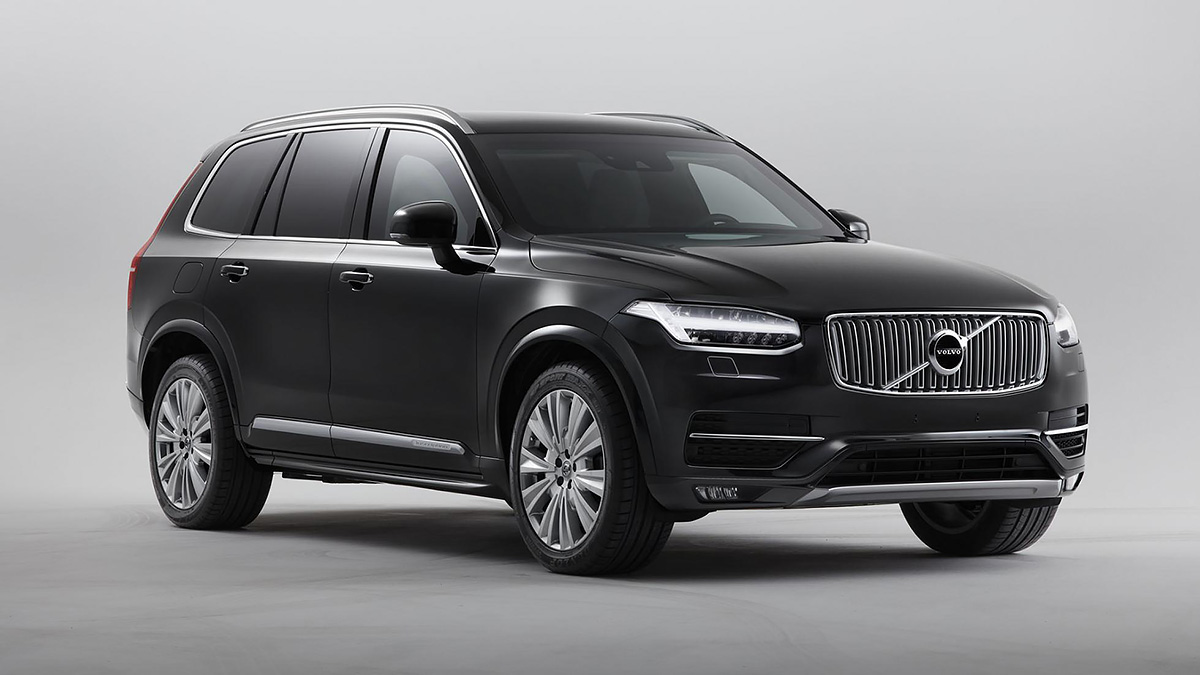 The new Volvo XC90 ‘Armoured’ weighs 4.5 tonnes