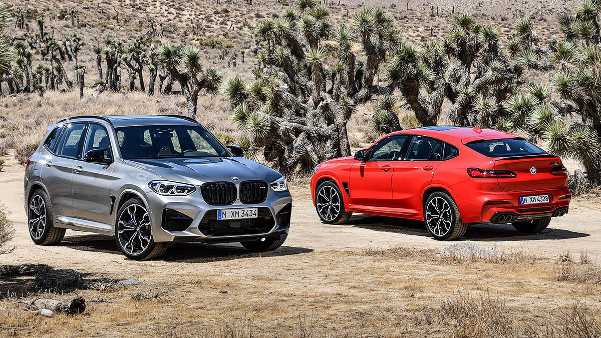 BMW reveals new X3 M. And X4 M. And Competition versions