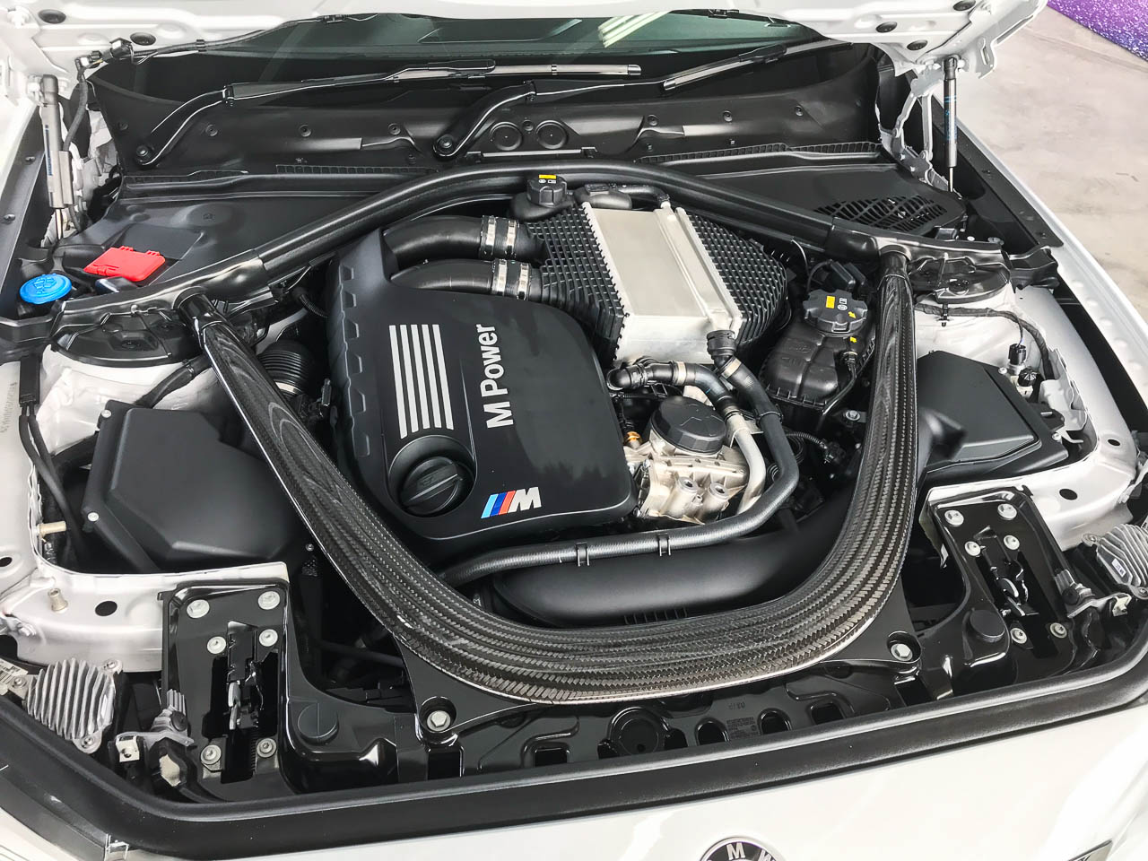 2019 BMW M2 Competition powerplant.