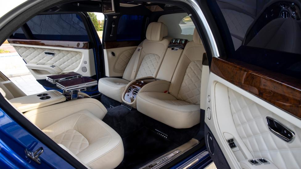 Bentley Mulsanne Grand Limousine rear seats