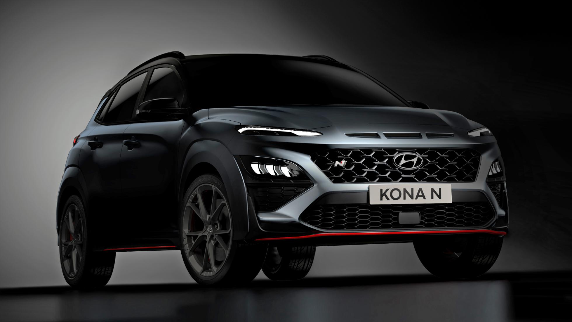 It's our first proper look at the Hyundai Kona N