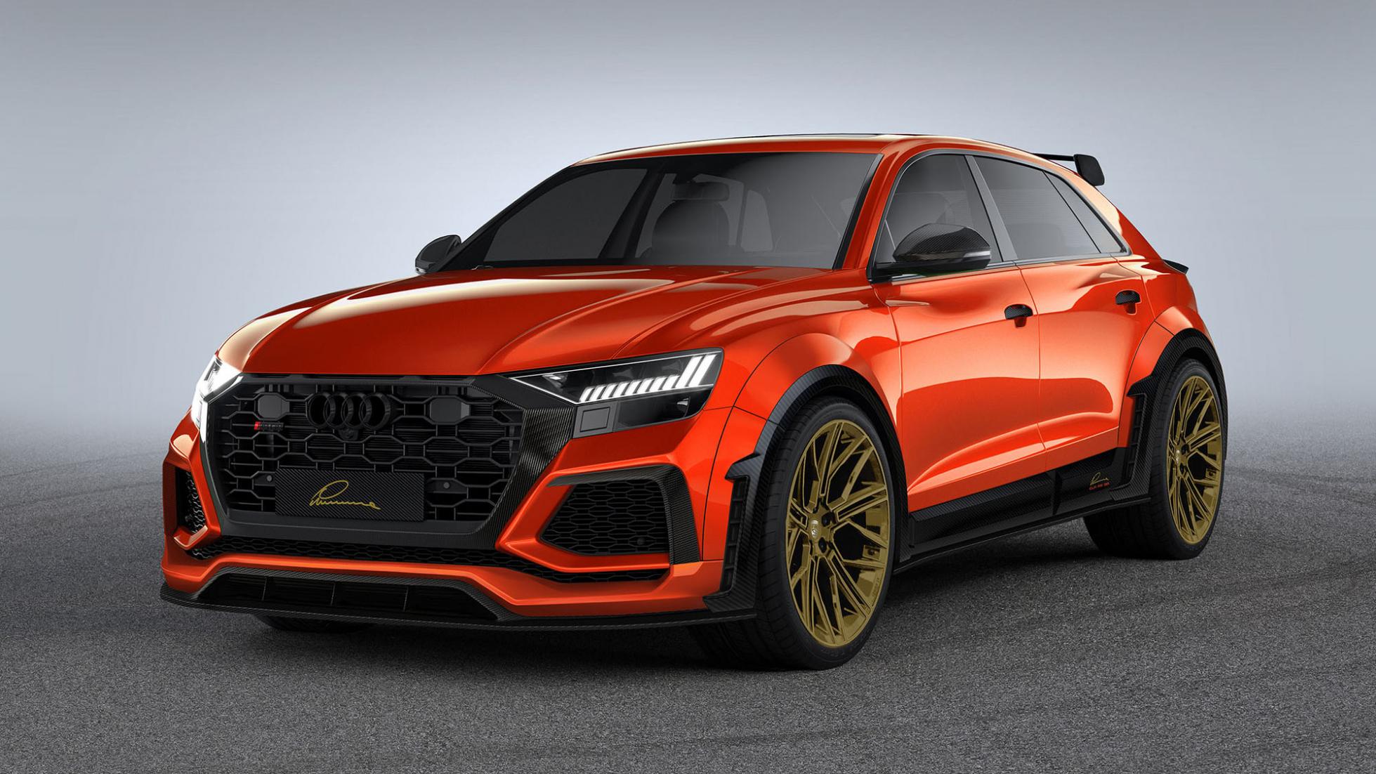 TopGear This modified 700bhp Audi RS Q8 is a subtle, dignified SUV*
