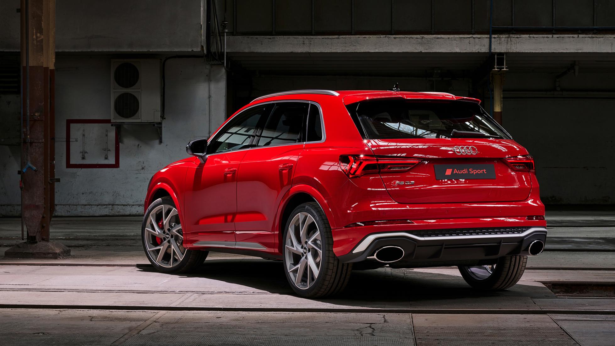 The Audi RSQ3 Sportback is a 400bhp grille with a mini-SUV attached