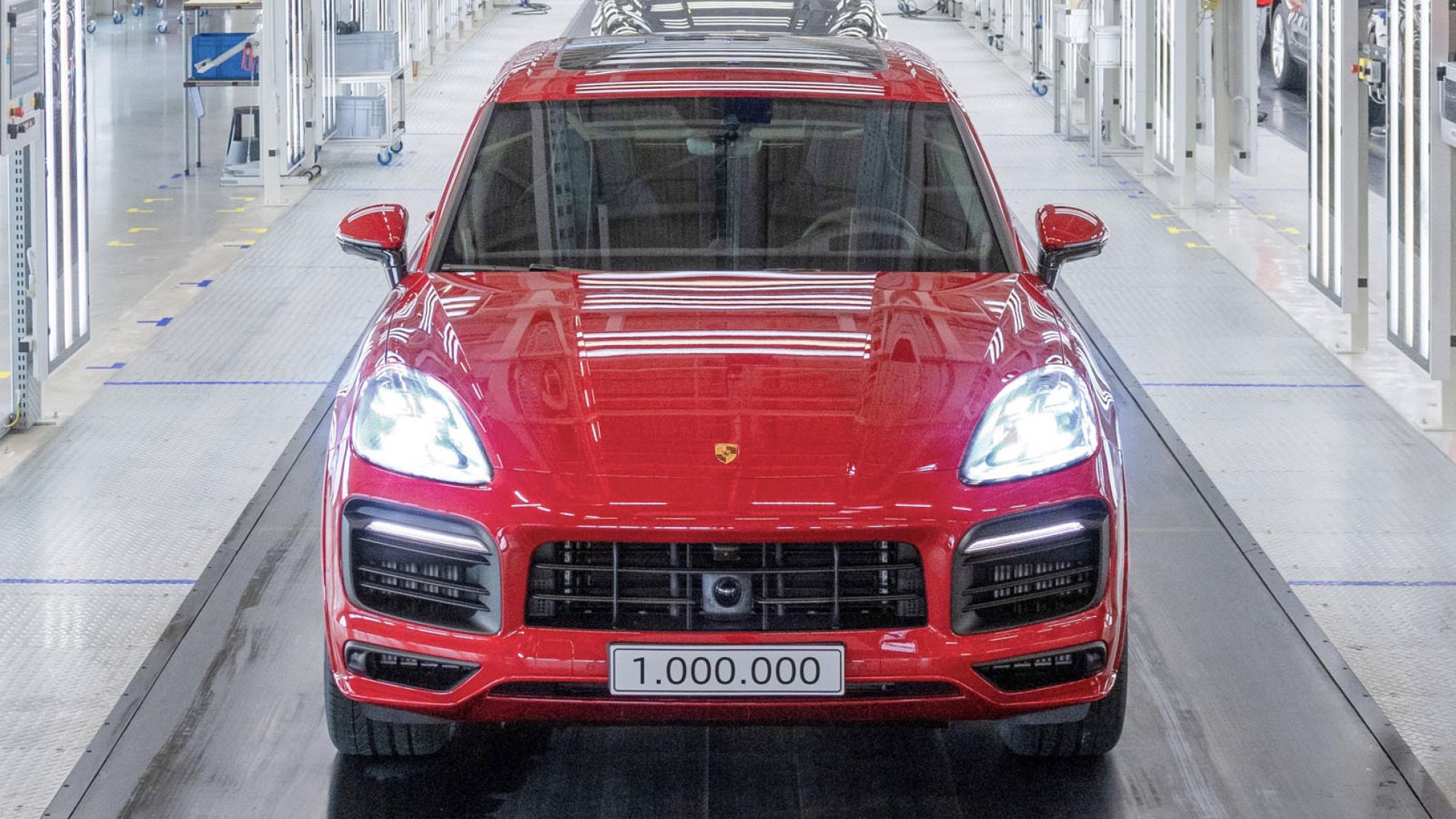 Porsche has just built its 1,000,000th Cayenne SUV