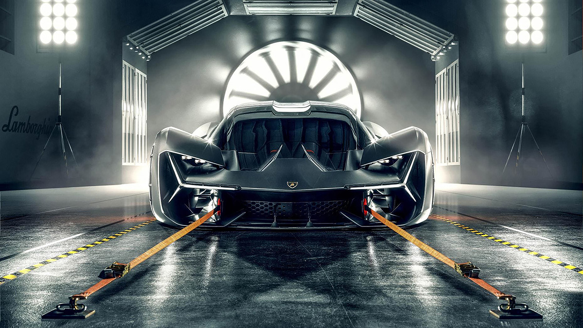 Cyberpunk 2077 Mod Introduces The Lamborghini Terzo Millennio Electric