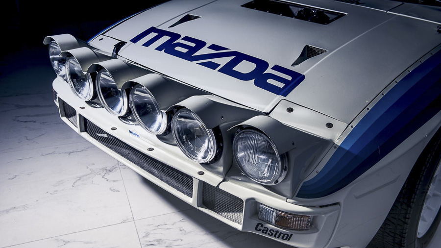 Mazda RX7 GroupB Rally 7
