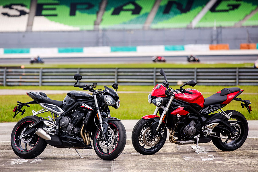 The new Triumph Street Triple RS and S