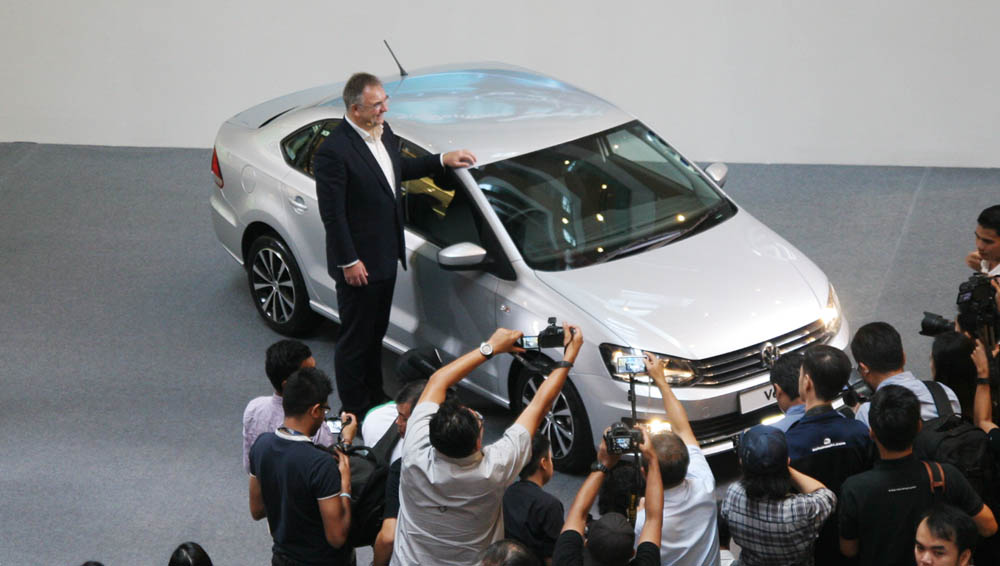 VW Vento launch 1