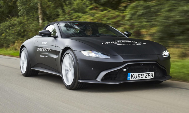 Here’s your first official look at the new Aston Vantage Roadster