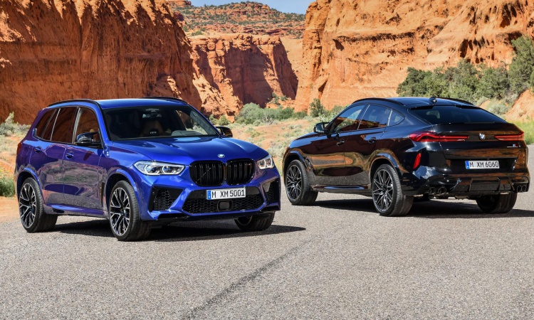 Here are BMW’s new X5 M and X6 M Competition cars